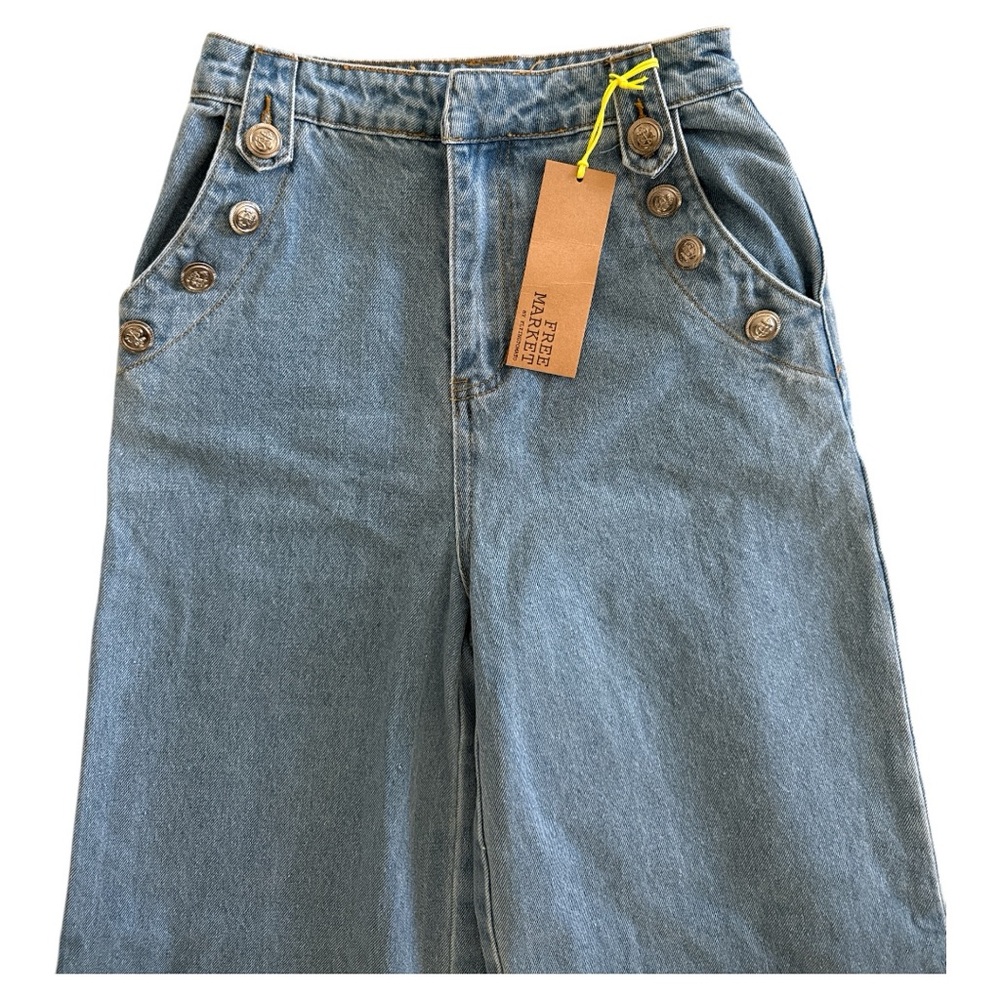 NWT Free Market high waisted sailor jeans size Small - Picture 3 of 5